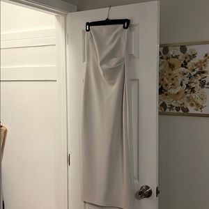 Bec and bridge strapless midi dress